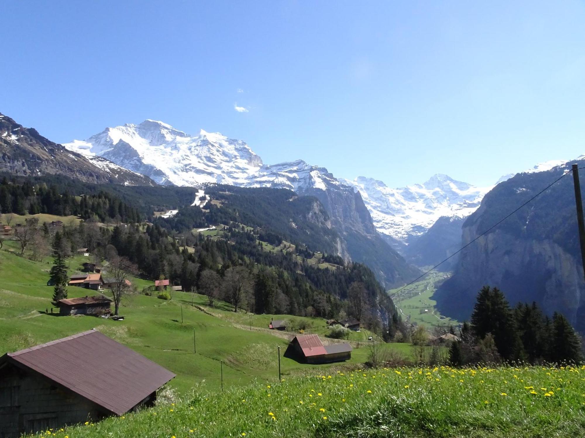 Chalet Alpina Gyger Wengen Exterior photo